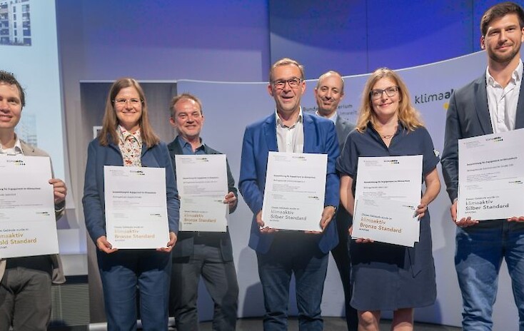 AURIS Immo Solutions erhält weitere sechs klimaaktiv Auszeichnungen