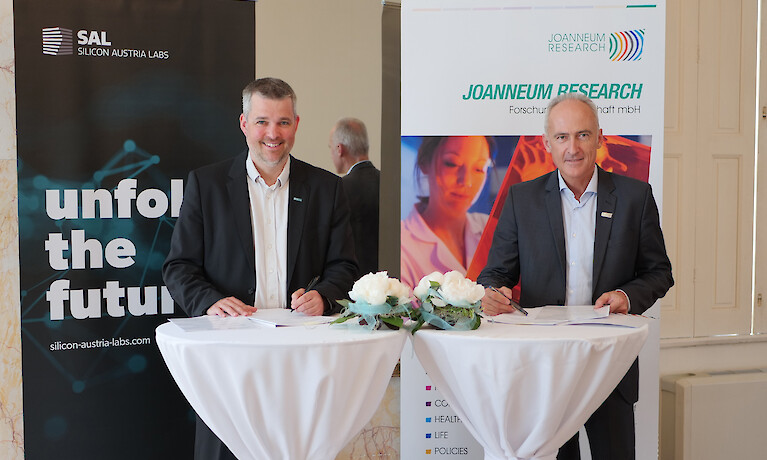 Joanneum Research und Silicon Austria Labs schließen Kooperationsabkommen